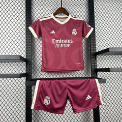 Conjunto Real Madrid Segunda Equipación 26/27 Niños - Bota de Oro Tienda