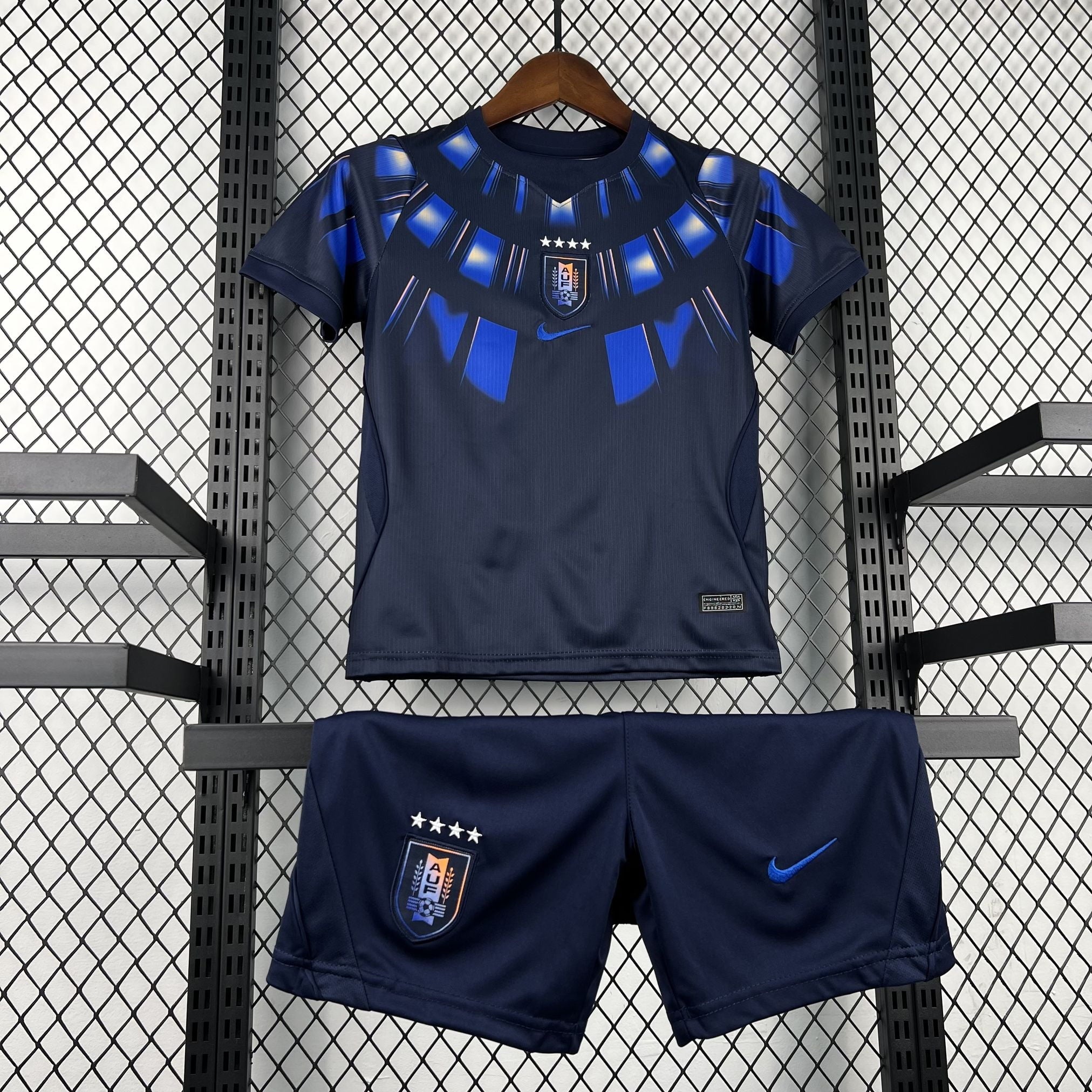 Conjunto Uruguay Segunda Equipación Mundial 2026 Niños - Bota de Oro Tienda