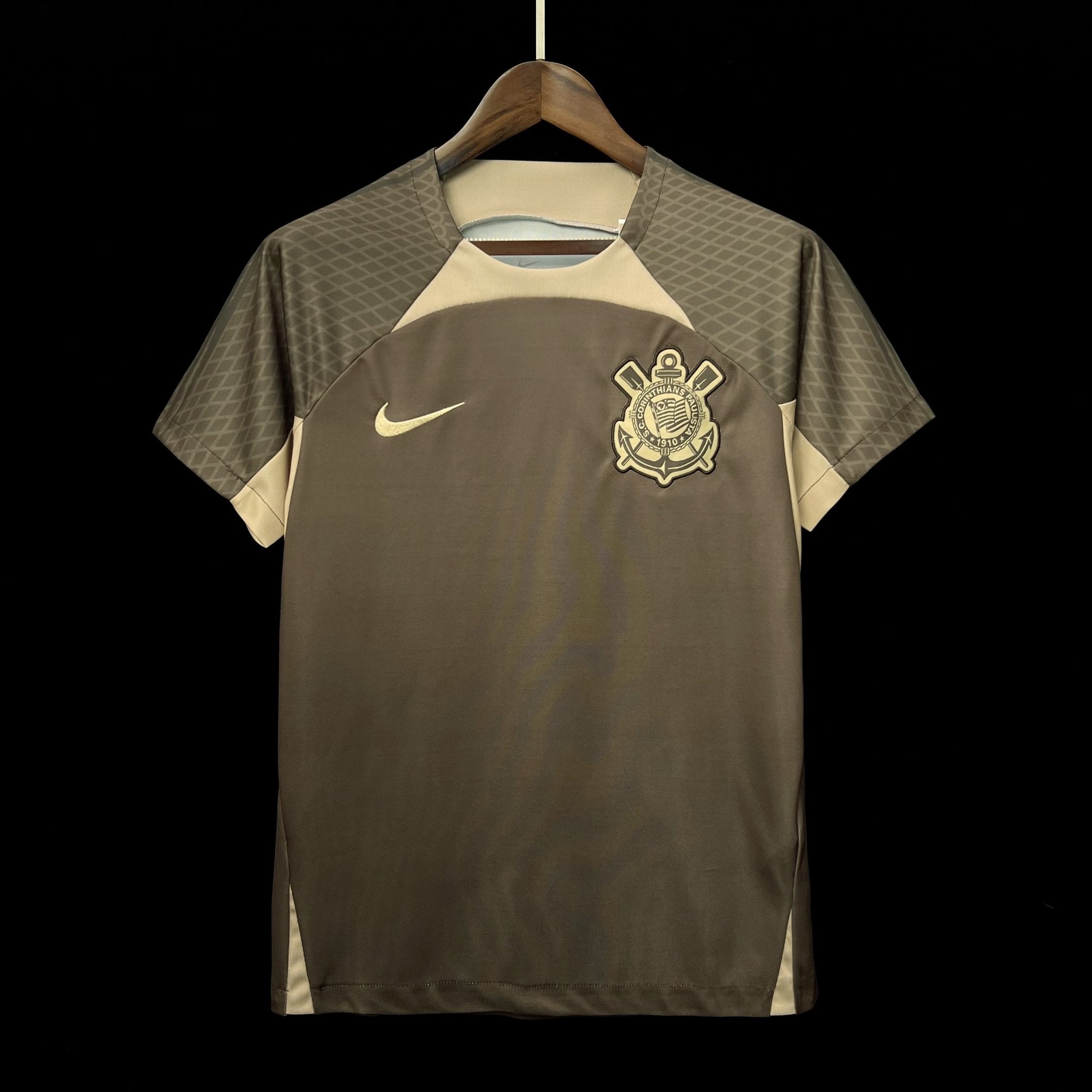 CORINTHIAS CALENTAMIENTO ENTRENAMIENTO GRIS 24/25 HOMBRE - Bota de Oro Tienda