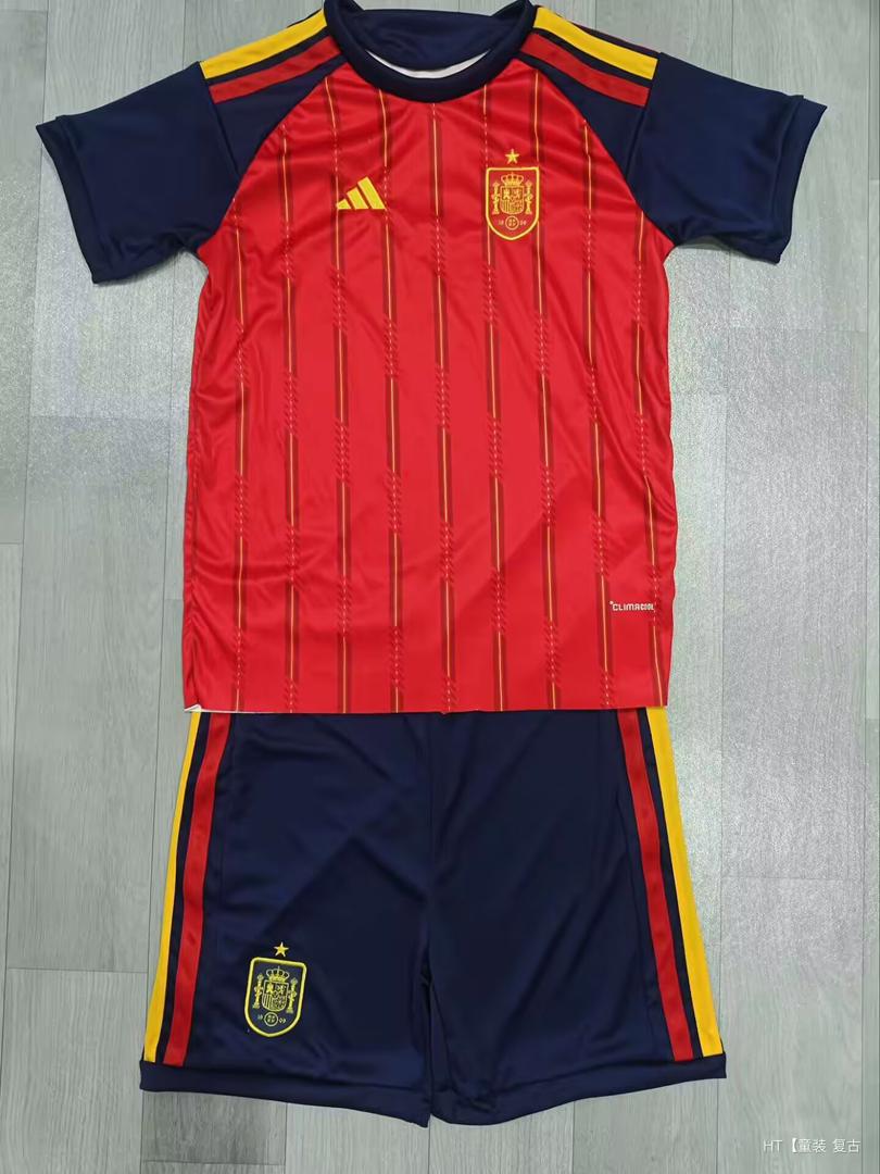 ESPAÑA PRIMERA EQUIPACIÓN 25/26 NIÑOS - Bota de Oro Tienda
