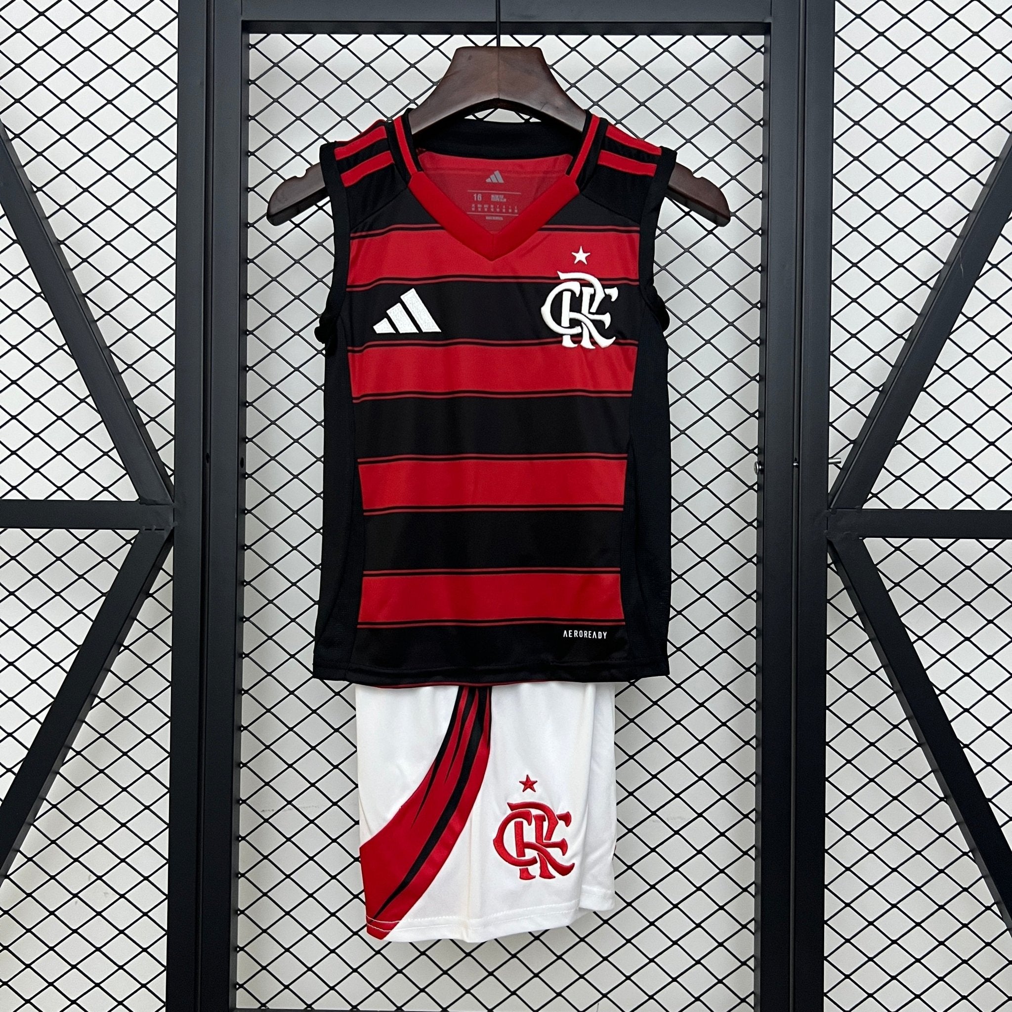 FLAMENGO PRIMERA EQUIPACIÓN SIN MANGAS 25/26 NIÑOS - Bota de Oro Tienda