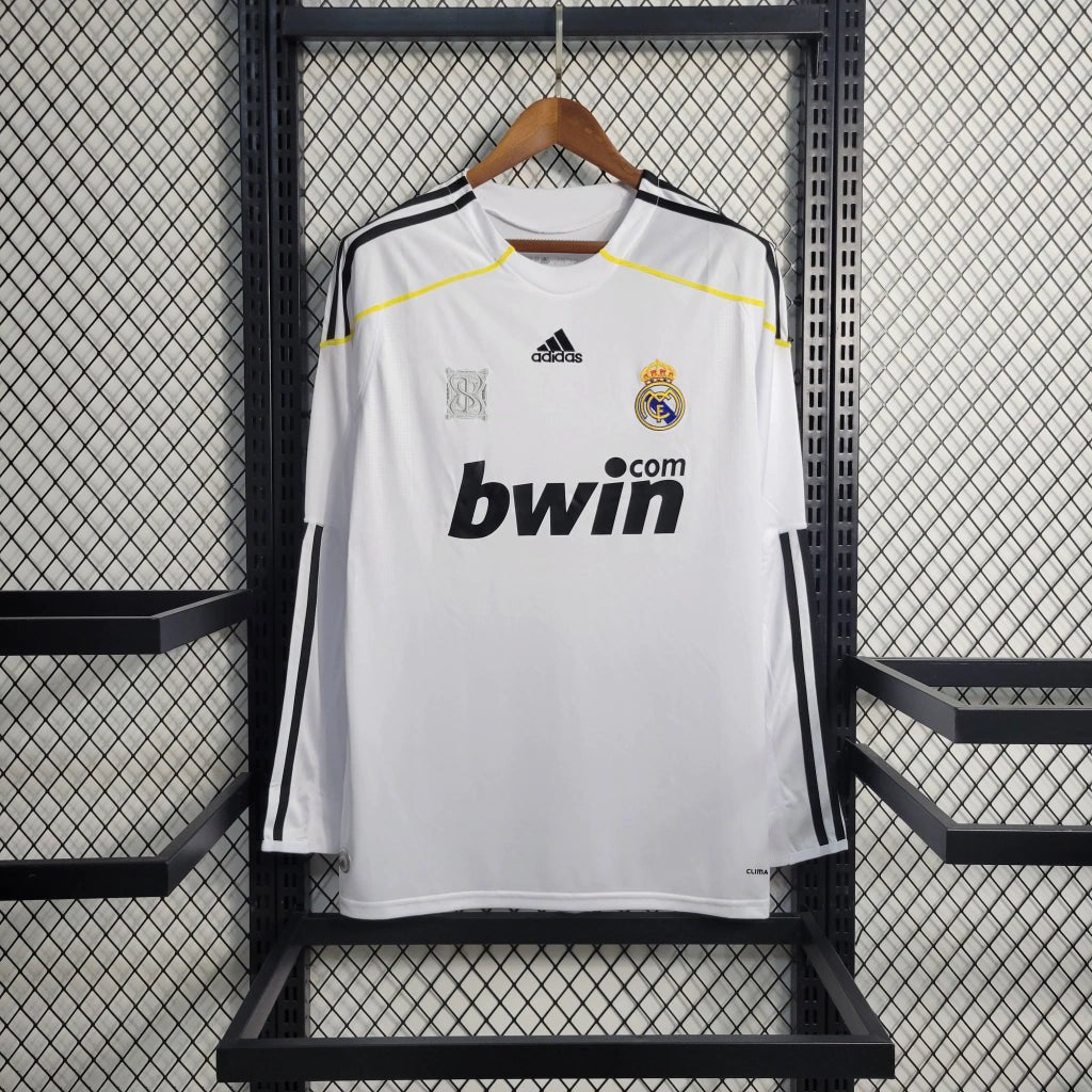REAL MADRID I 09 - 10 MANGA LARGA RETRO - Bota de Oro Tienda
