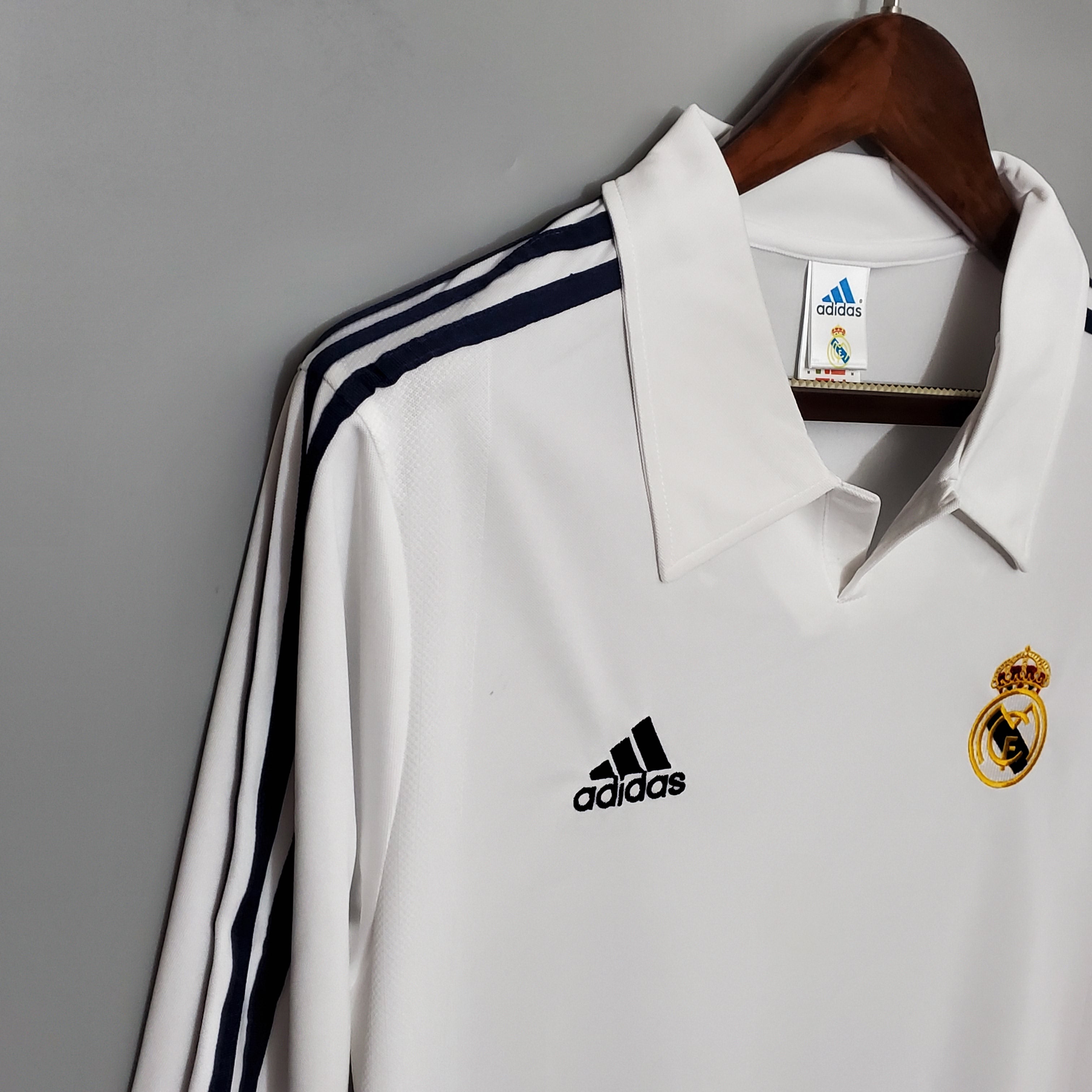 REAL MADRID I 02/03 MANGA LARGA HOMBRE (RETRO)