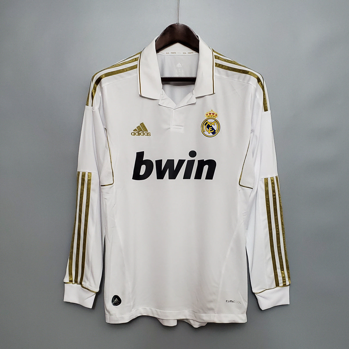 REAL MADRID I 11/12 MANGA LARGA HOMBRE (RETRO)