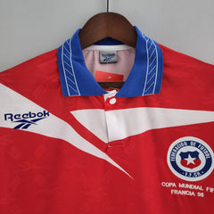 CHILE I 98 MANGA LARGA HOMBRE (RETRO) - Bota de Oro Tienda