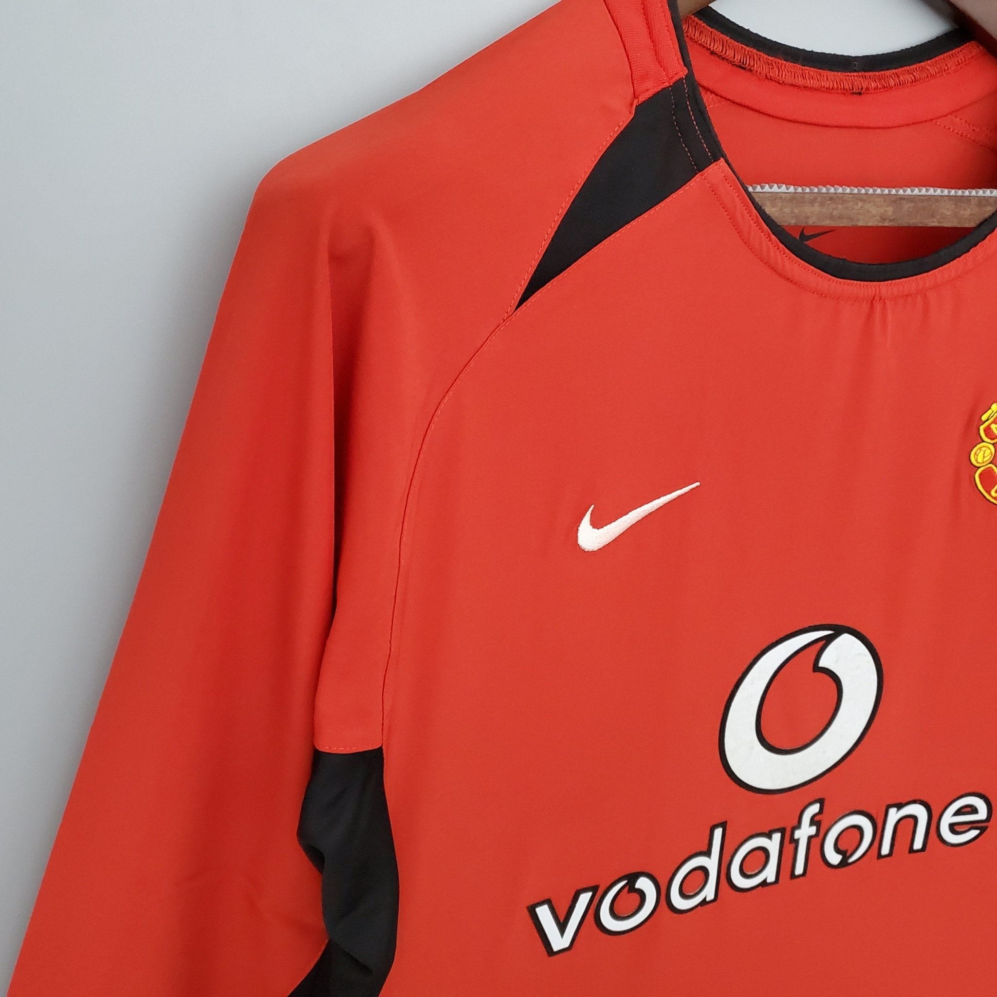 MANCHESTER UNITED I 02/03 HOMBRE (RETRO) MANGA LARGA - Bota de Oro Tienda