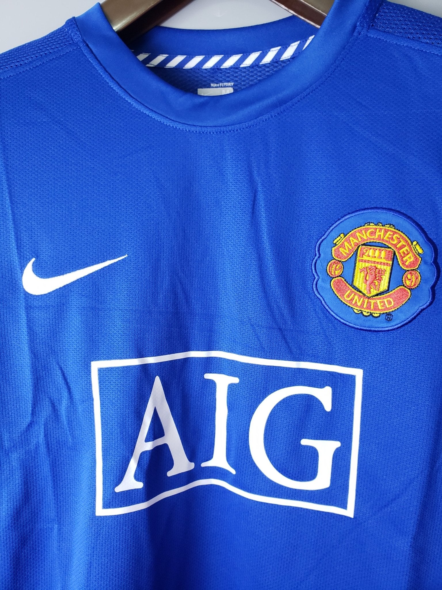 MANCHESTER UNITED I 07/08 HOMBRE (RETRO) MANGA LARGA - Bota de Oro Tienda