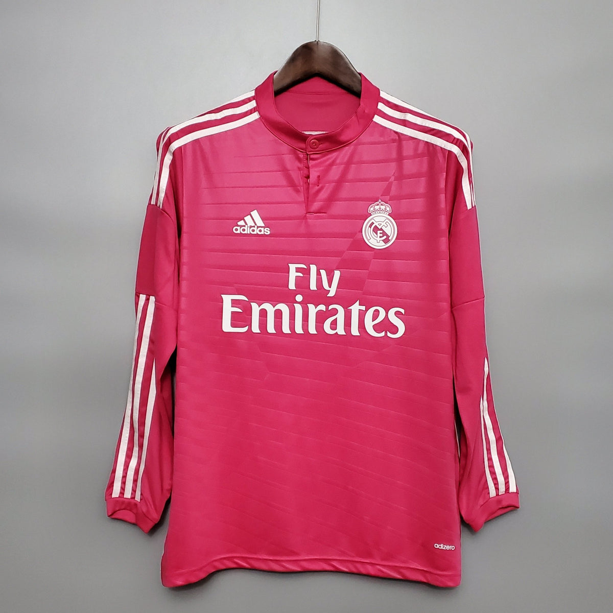 REAL MADRID III 14/15 MANGA LARGA HOMBRE (RETRO) - Bota de Oro Tienda